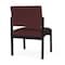 Lesro Lenox Armless Guest Chair, 22.5 in W 24.5 in L 32 in H LS1102 - alternate 3